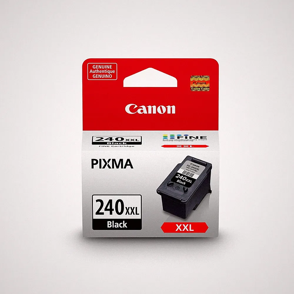 Genuine Canon Black Inkjet Printer Ink for Crisp Documents and Photos