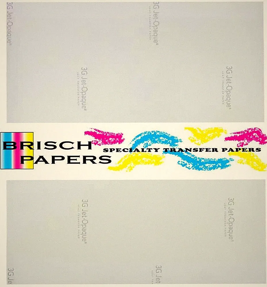 INKJET TRANSFER PAPER DARK FABRIC: NEENAH "3G JET OPAQUE" #9838 (8.5"X11") 100CT