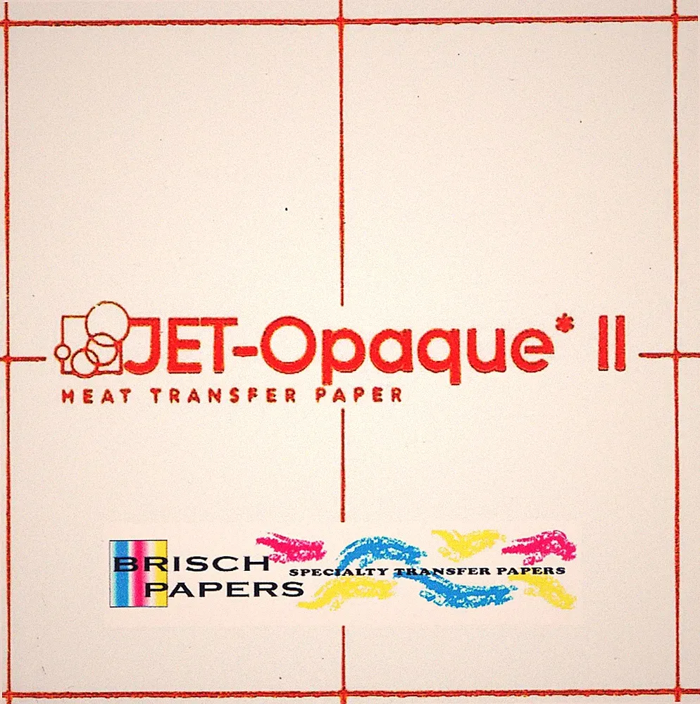 INKJET TRANSFER PAPER DARK FABRIC: NEENAH #9754 "JET OPAQUE II" (8.5X11) 100 CT